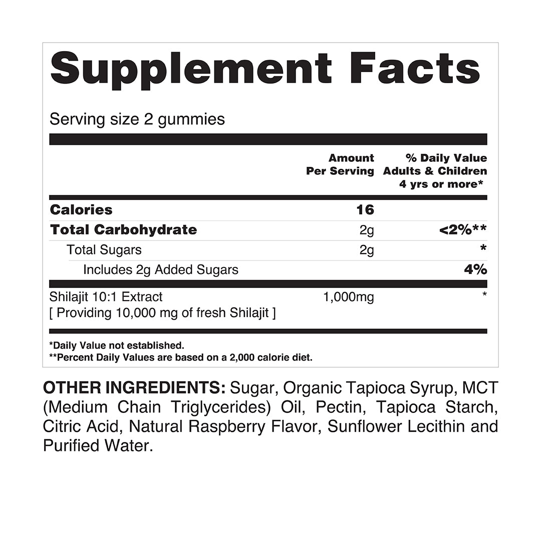 best shilajit gummies