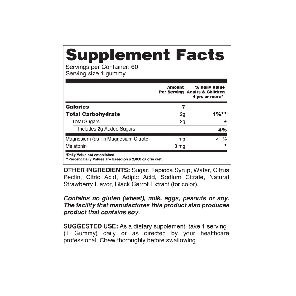 Magnesium Gummy Vitamins