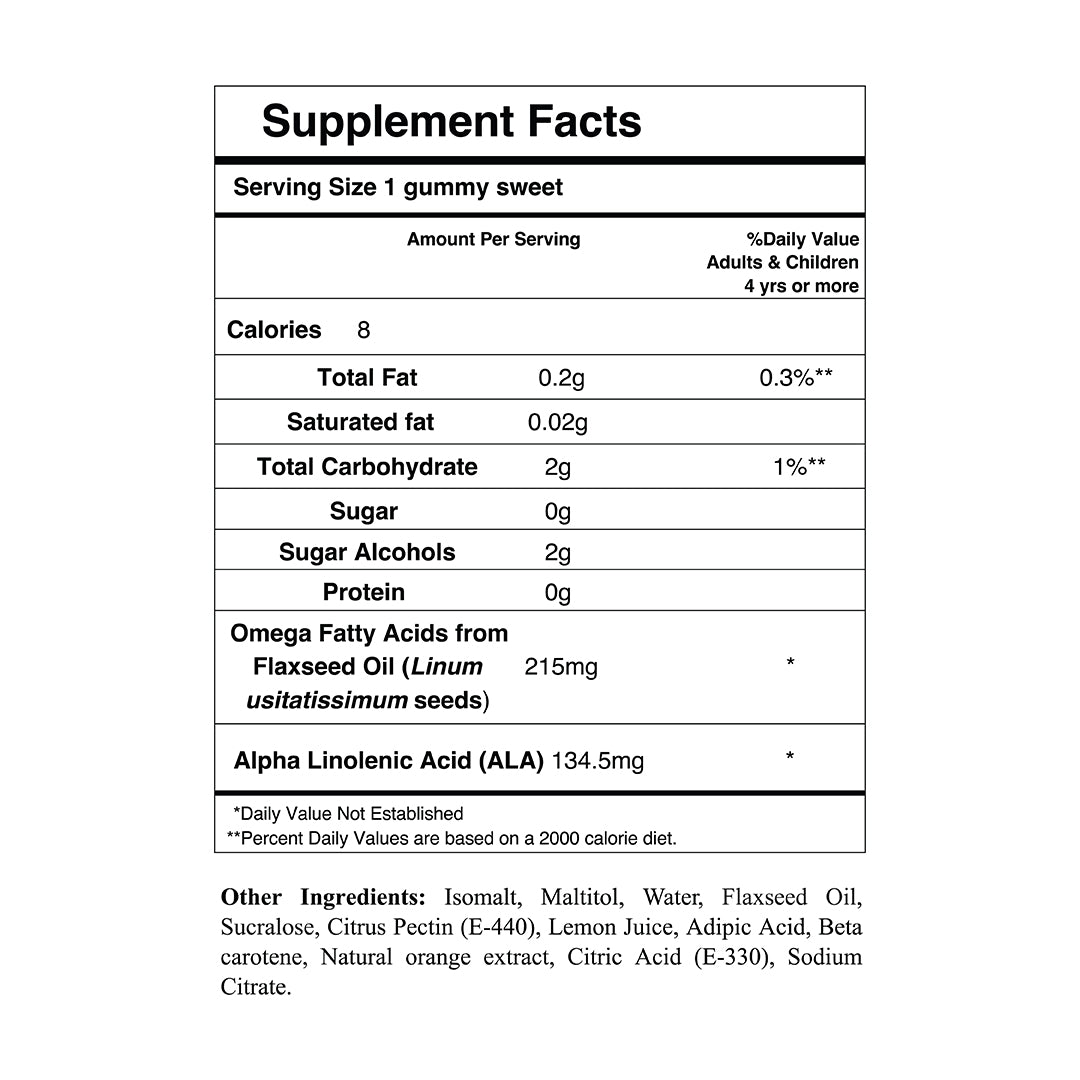 Omega 3 (sugar-free)