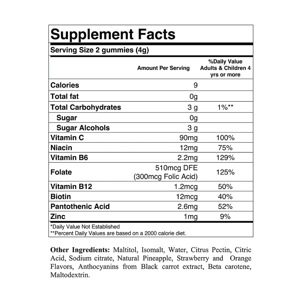 Multivitamin Mix Flavors (sugar-free)