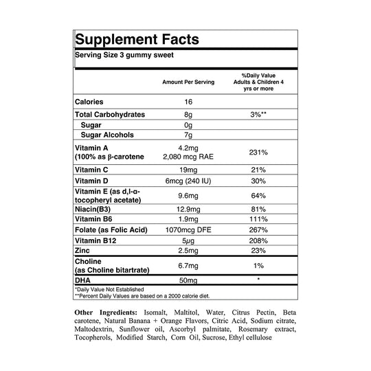 Prenatal DHA (sugar-free)