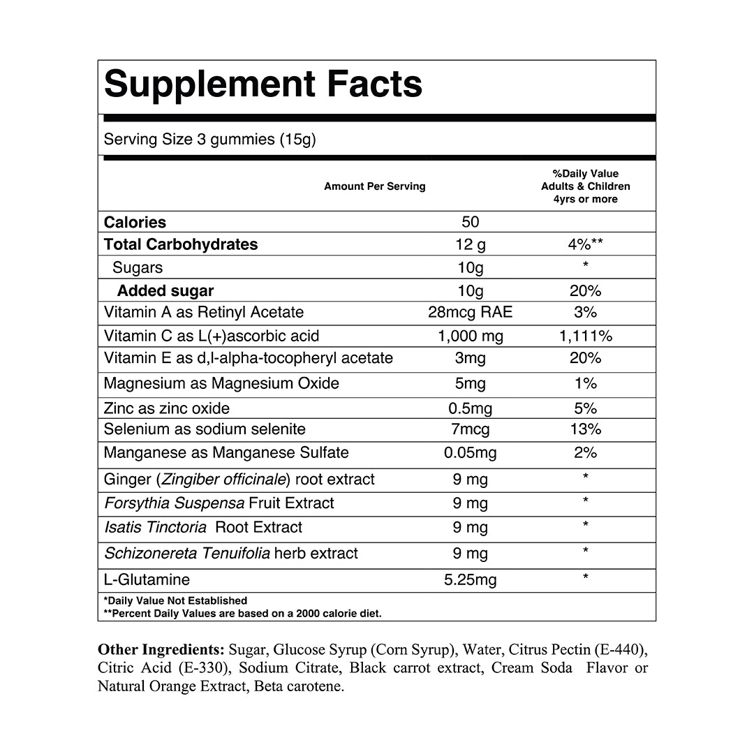 Vitamin C 1,000mg (corn-based)